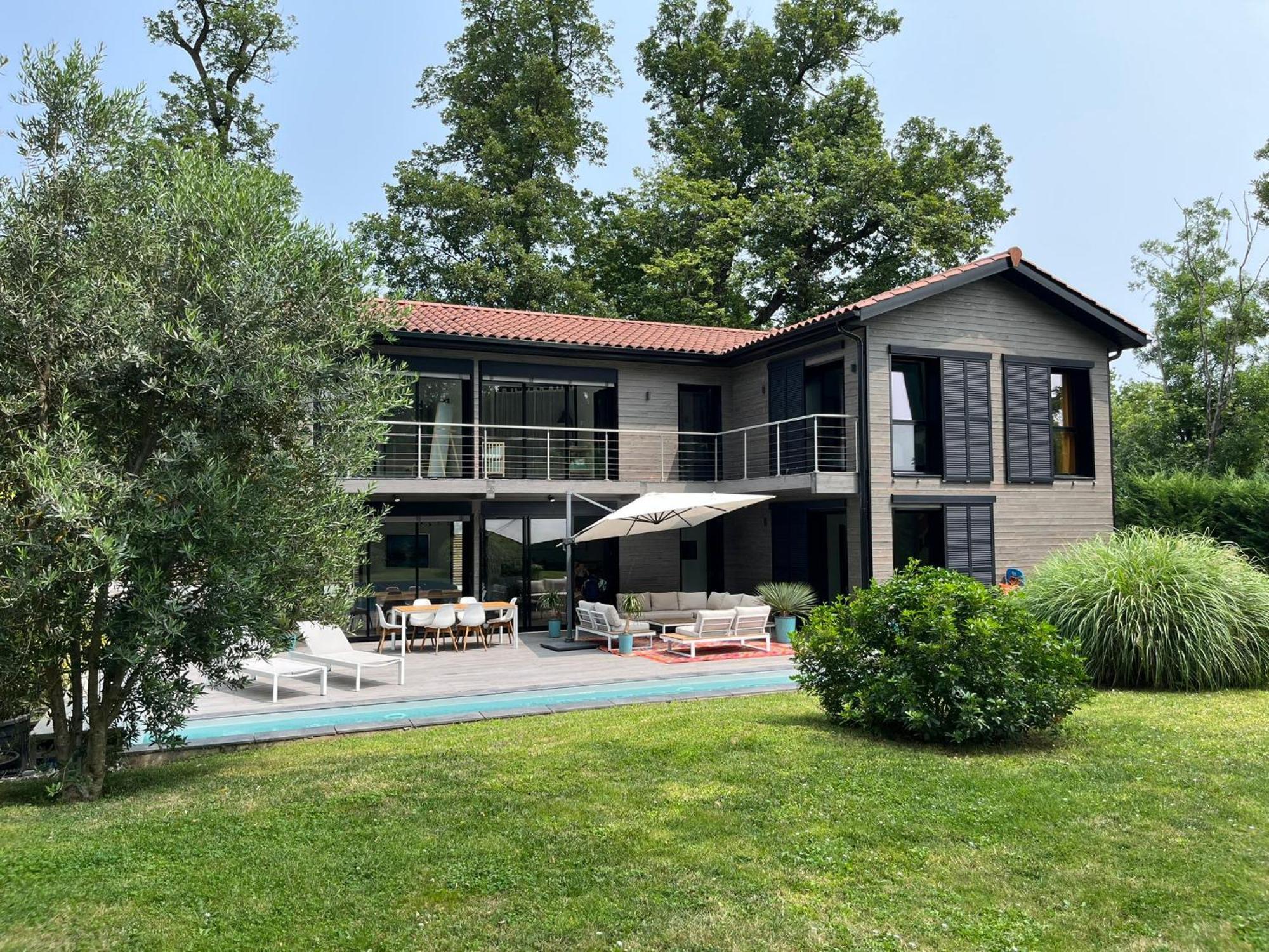 Villa Piscine A Proximite De Lyon Chaponost ภายนอก รูปภาพ