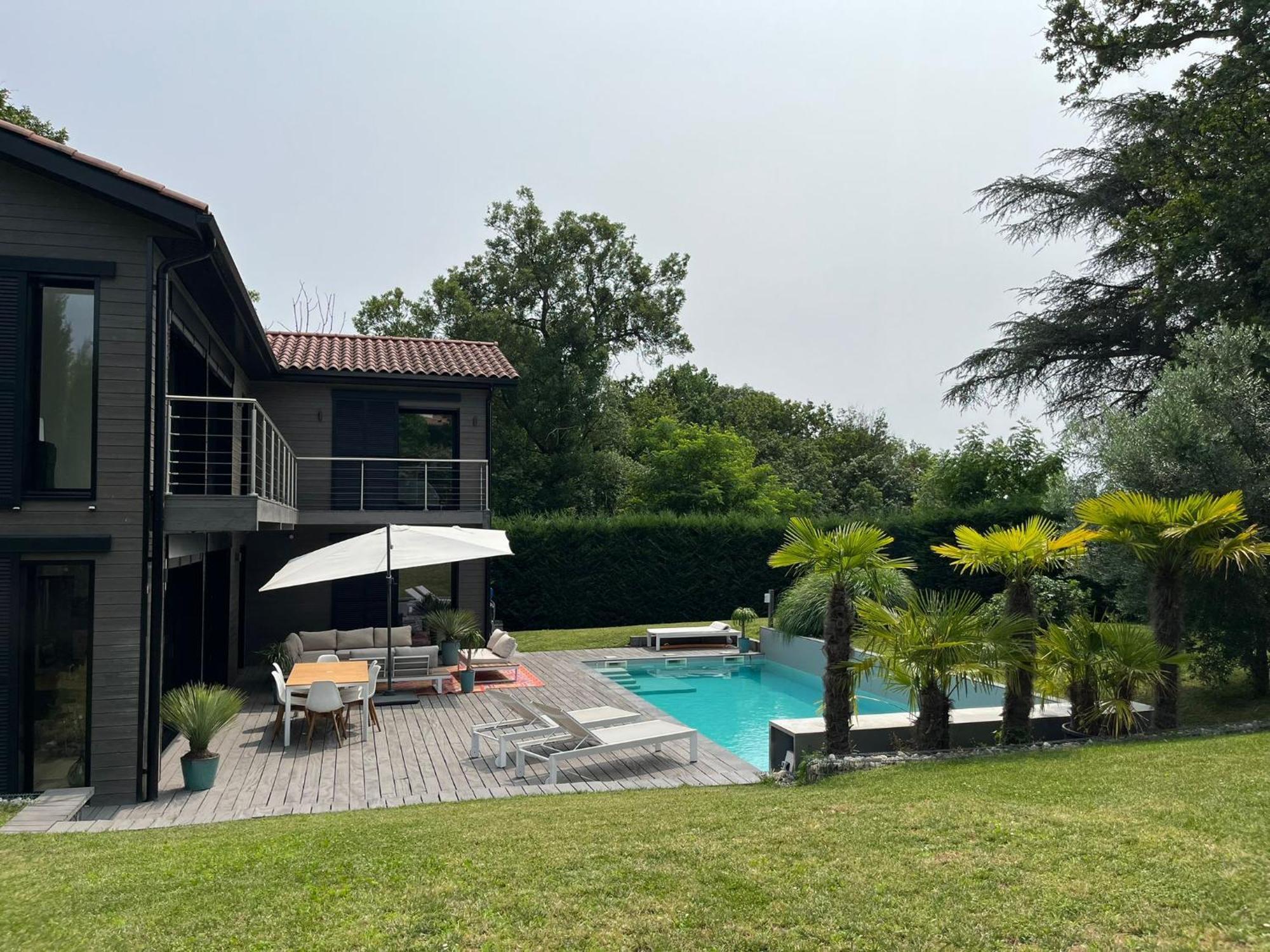 Villa Piscine A Proximite De Lyon Chaponost ภายนอก รูปภาพ