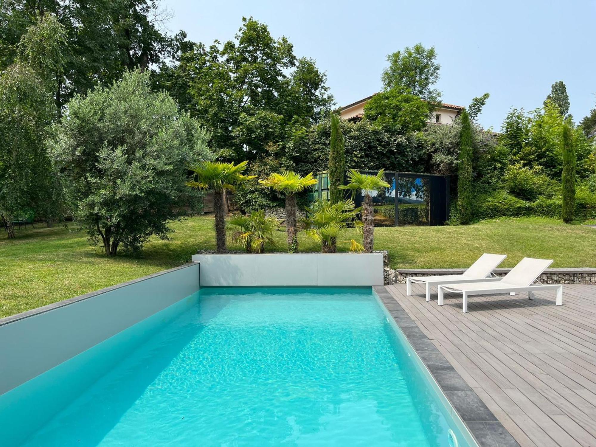 Villa Piscine A Proximite De Lyon Chaponost ภายนอก รูปภาพ